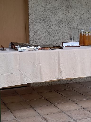 Das Kuchenbüfett