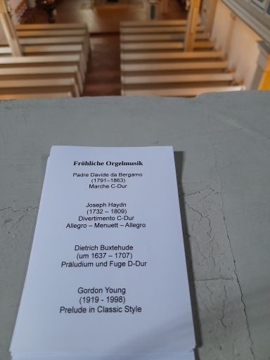 Konzertprogramm